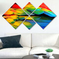 Set 4 tablouri decorative, 4MDF313160582, MDF, Imprimat UV, Multicolor