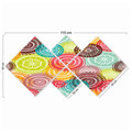 Set 4 tablouri decorative, 4MDF4155716, MDF, Imprimat UV, Multicolor
