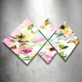 Set 4 tablouri decorative, 4MDF440209549, MDF, Imprimat UV, Multicolor