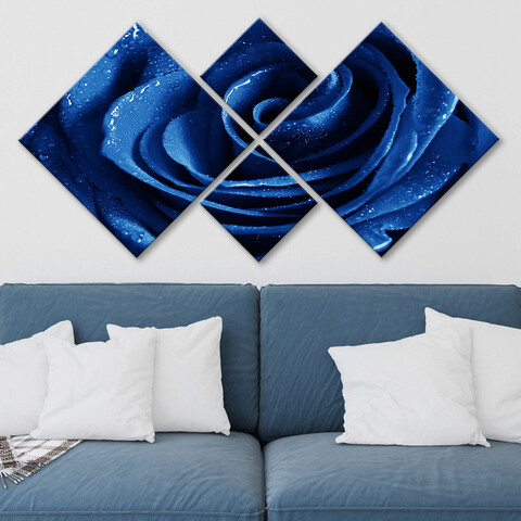 Set 4 tablouri decorative, 4MDF69147547, MDF, Imprimat UV, Multicolor