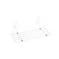 Uscator rufe pentru calorifer/balcon Lampo, Gimi, 2.5 m capacitate de uscare