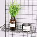 Decoratiune de perete, WR011, Dimensiune: 40 x 9 x 11 cm, Negru