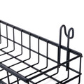 Decoratiune de perete, WR011, Dimensiune: 40 x 9 x 11 cm, Negru