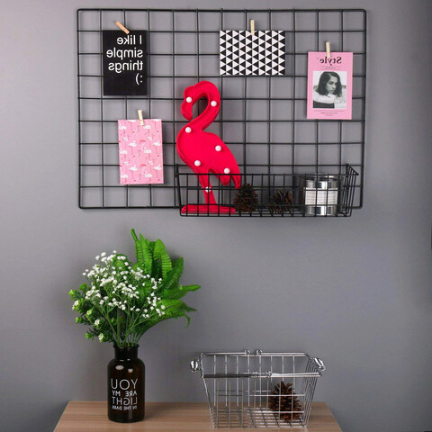 Decoratiune de perete, WR013, Dimensiune: 38 x 13 x 16 cm, Negru