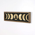 Decoratiune de perete, ART056, Lemn masiv, Dimensiune: 72 x 19,5 x 3 cm, Multicolor