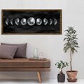 Tablou decorativ, BUL014, MDF, Imprimat UV, Negru / Alb / Gri / Nuc