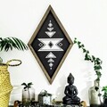 Tablou decorativ, CZM021, Lemn, MDF, Multicolor