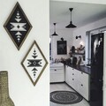 Tablou decorativ, CZM021, Lemn, MDF, Multicolor