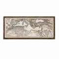 Tablou decorativ, Map100, Lemn, MDF, Multicolor