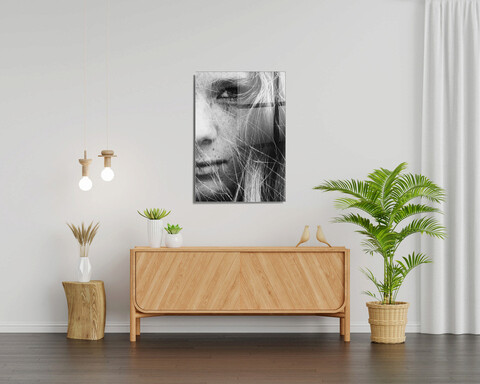 Tablou decorativ, 1261, Sticla temperata, 30 x 45 cm, Multicolor