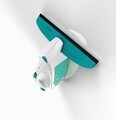 Aspirator pentru ferestre Dry&Clean, Leifheit, click-system, alb/verde