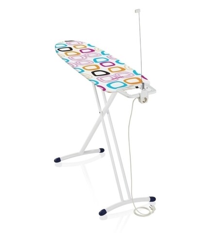 Masa de calcat, Leifheit Classic M Solid Plus, 38 x 120 cm, multicolor