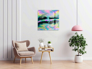 60x60 cm, Multicolor