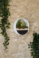 Decoratiune de perete, Midlothian, Metal, Fier, Alb