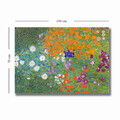 Tablou decorativ, 70100KLIMT001, Canvas, Lemn, Multicolor