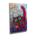 Tablou decorativ, DC381, Rama de lemn, Multicolor