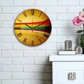 Ceas de perete, 3030MS-015, ø30 cm, Multicolor