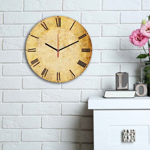 Ceas de perete, 3030MS-019, ø30 cm, Multicolor