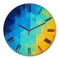 Ceas de perete, 3030MS-020, ø30 cm, Multicolor