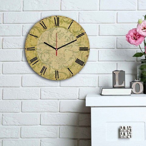 Ceas de perete, 3030MS-026, ø30 cm, Multicolor