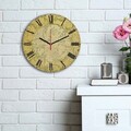 Ceas de perete, 3030MS-026, ø30 cm, Multicolor