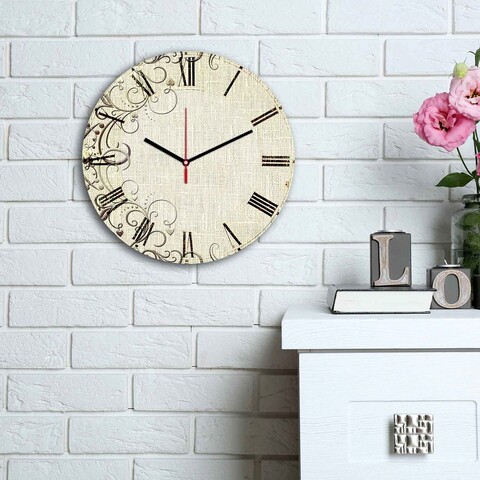 Ceas de perete, 3030MS-027, ø30 cm, Multicolor