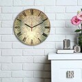 Ceas de perete, 3030MS-032, ø30 cm, Multicolor