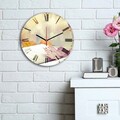 Ceas de perete, 3030MS-039, ø30 cm, Multicolor