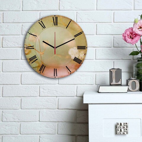 Ceas de perete, 3030MS-041, ø30 cm, Multicolor
