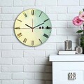 Ceas de perete, 3030MS-043, ø30 cm, Multicolor