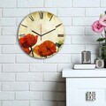 Ceas de perete, 3030MS-044, ø30 cm, Multicolor