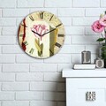 Ceas de perete, 3030MS-051, ø30 cm, Multicolor