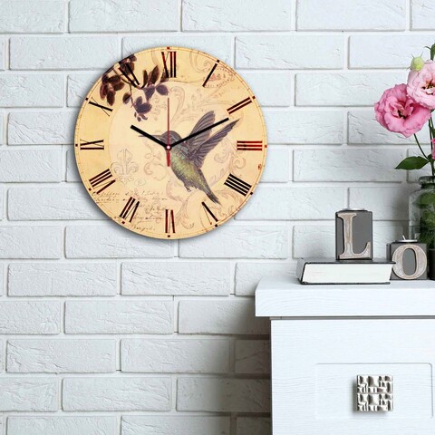 Ceas de perete, 3030MS-072, ø30 cm, Multicolor