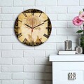 Ceas de perete, 3030MS-076, ø30 cm, Multicolor