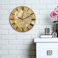 Ceas de perete, 3030MS-077, ø30 cm, Multicolor