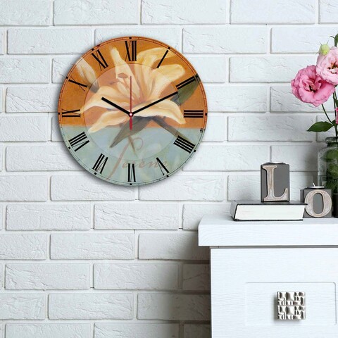 Ceas de perete, 3030MS-080, ø30 cm, Multicolor