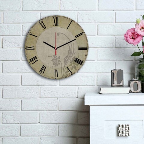 Ceas de perete, 3030MS-083, ø30 cm, Multicolor