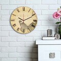Ceas de perete, 3030MS-087, ø30 cm, Multicolor
