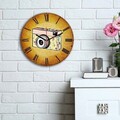 Ceas de perete, 3030MS-088, ø30 cm, Multicolor