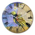 Ceas de perete, 3030MS-089, ø30 cm, Multicolor