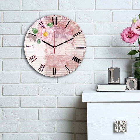 Ceas de perete, 3030MS-099, ø30 cm, Multicolor