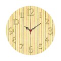 Ceas de perete, Ms-30, 100% MDF (Grosime: 5 mm) / Dimensiune: 40 cm (Diametru), Multicolor