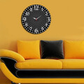 Ceas de perete, Ms-43, 100% MDF (Grosime: 5 mm) / Dimensiune: 40 cm (Diametru), Multicolor