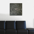 Ceas de perete, Msk-08, 100% MDF (Grosime: 5 mm) / Dimensiune: 40 x 40 cm, Multicolor