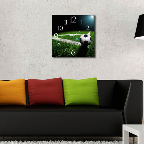 Ceas de perete, Msk-29, 100% MDF (Grosime: 5 mm) / Dimensiune: 40 x 40 cm, Multicolor