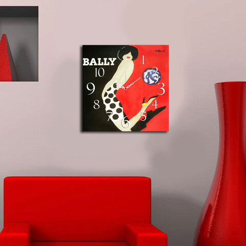 Ceas de perete, Msk-32, 100% MDF (Grosime: 5 mm) / Dimensiune: 40 x 40 cm, Multicolor