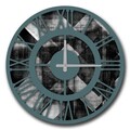 Ceas de perete, 5050MS-013, 100% MDF (Thickness: 5 mm) / Size: 50 cm (Diameter), Multicolor