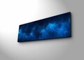 Tablou decorativ cu lumina LED, 3090NASA-017, 30 x 90 cm, Multicolor
