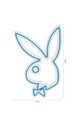 Decoratiune luminoasa LED, Playboy, DC 12 V, Albastru