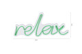 Decoratiune luminoasa LED, Relax, Benzi flexibile de neon, DC 12 V, Verde